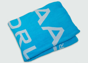 Asciugamano personalizzato jacquard bicolore